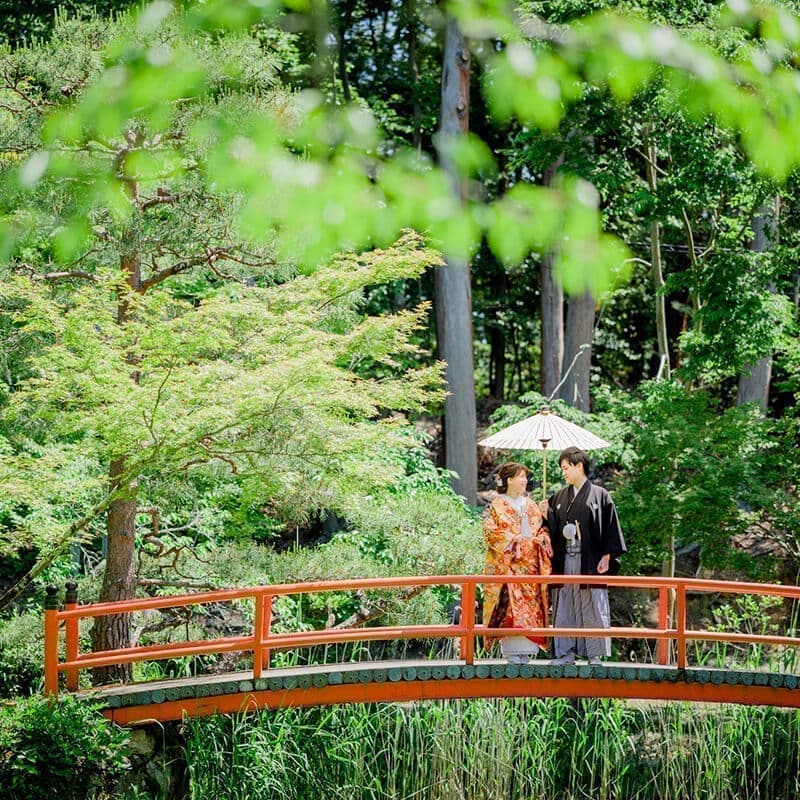 ユーモアウェディング｜和装ロケーション前撮りプラン