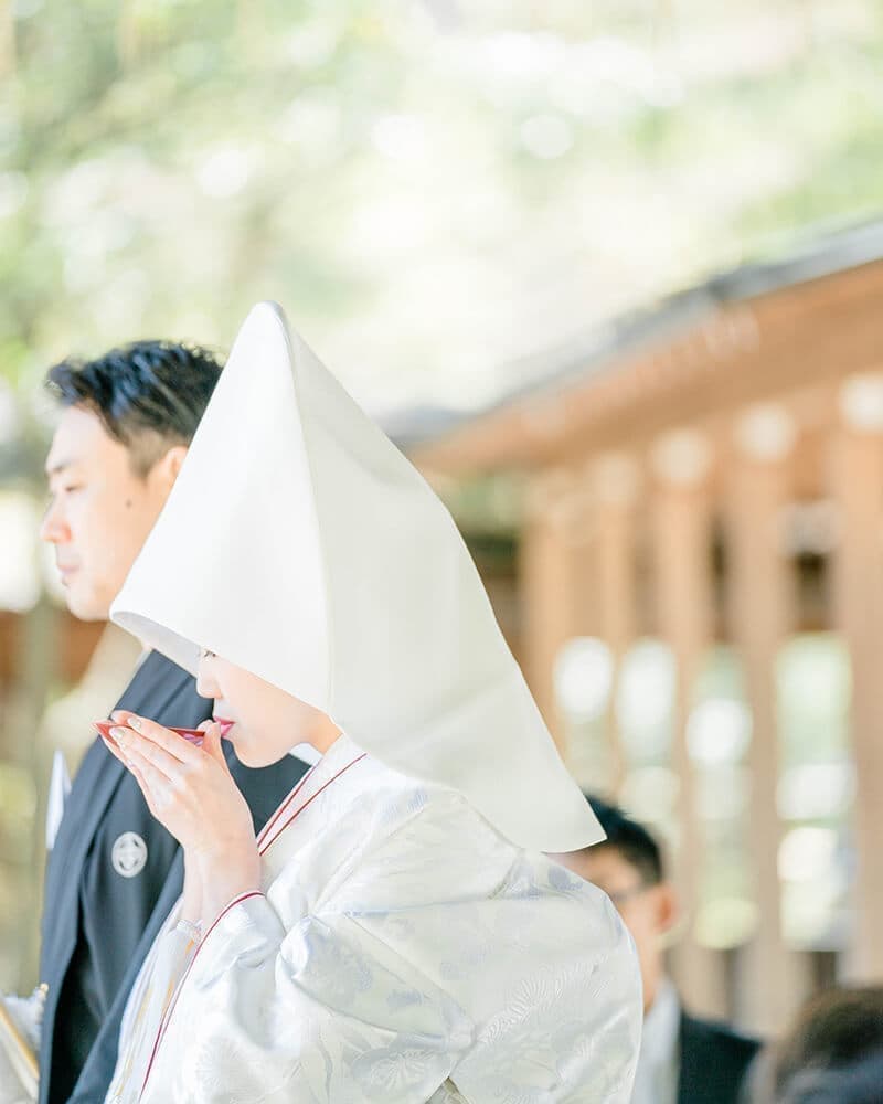 ユーモアウェディング｜家族と神社婚