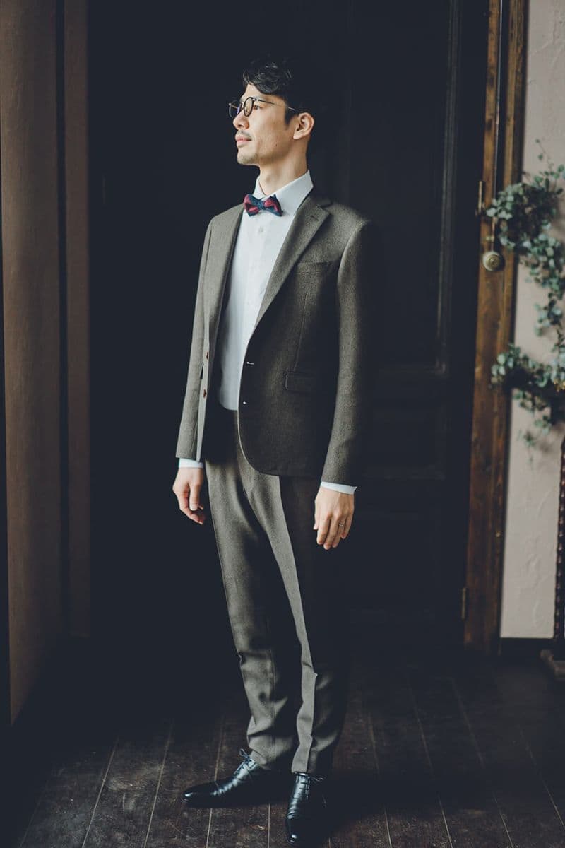 ユーモアウェディング｜andumore｜タキシード